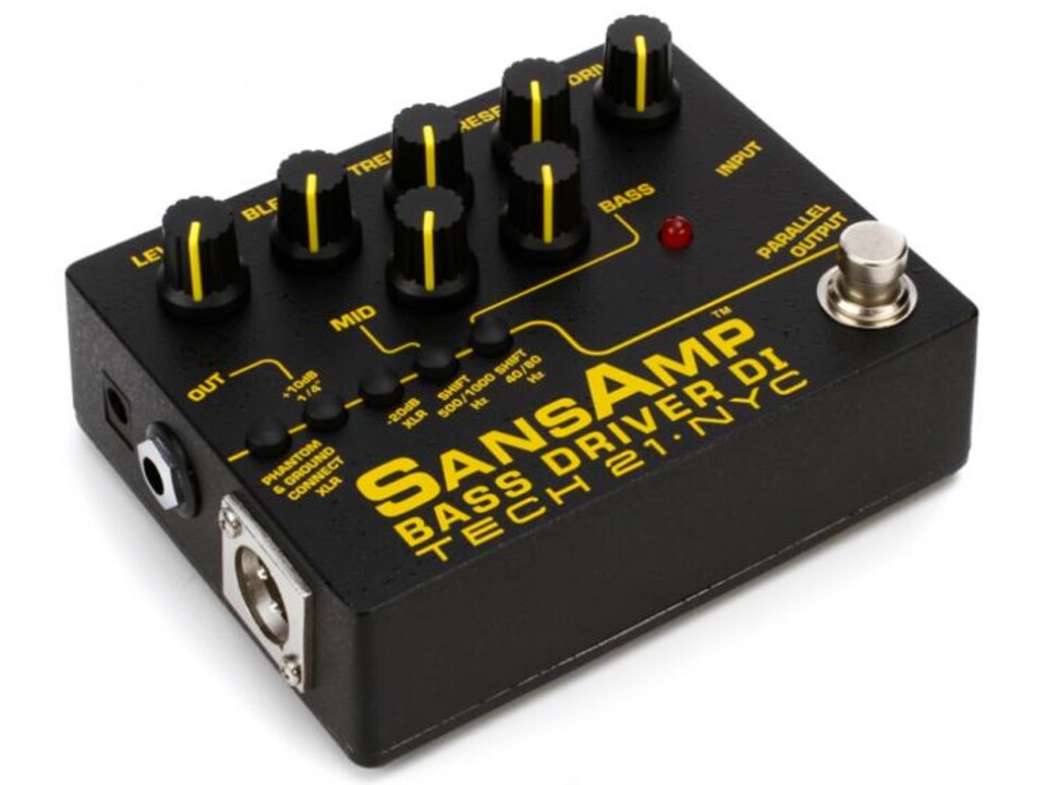 TECH 21 SANSAMP BASS DRIVER DI V2
