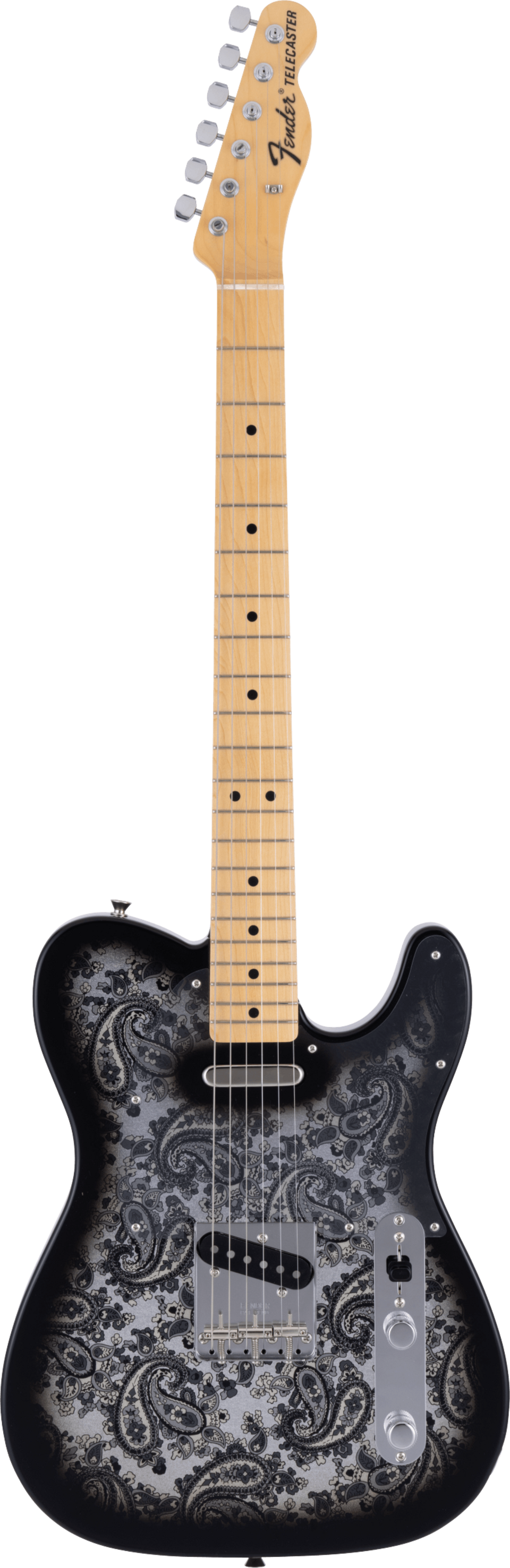 FENDER TELECASTER BLACK PAISLEY LIMITED EDITION 2025 JP-25