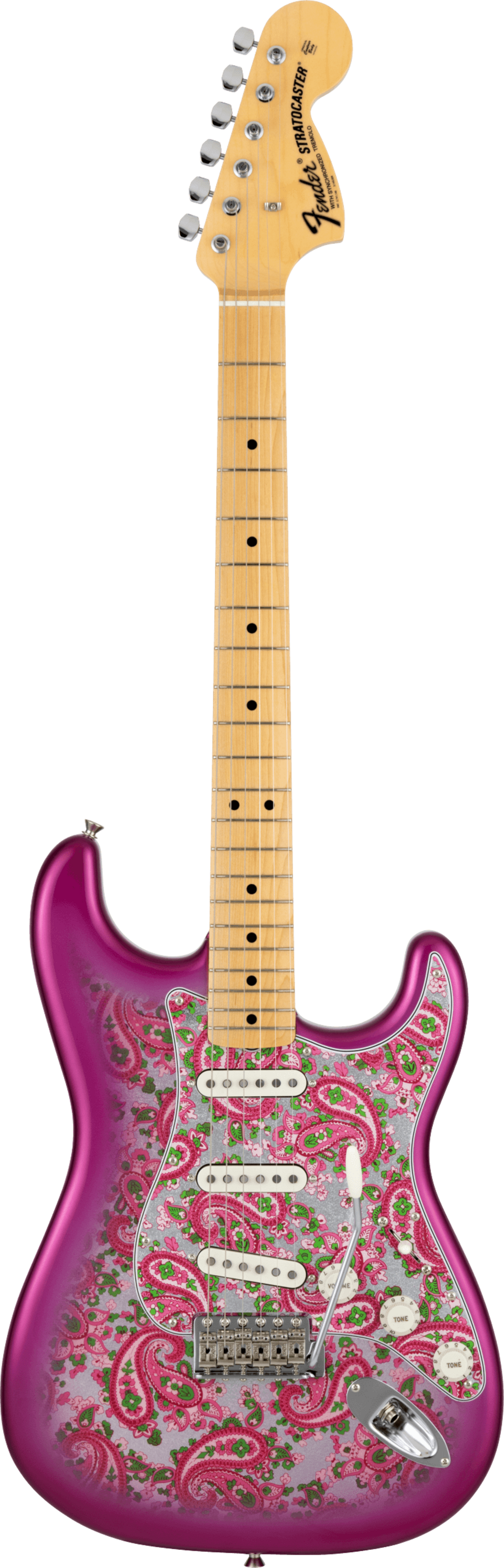 FENDER STRATOCASTER MADE IN JAPAN PINK PAISLEY LIMITED EDITION