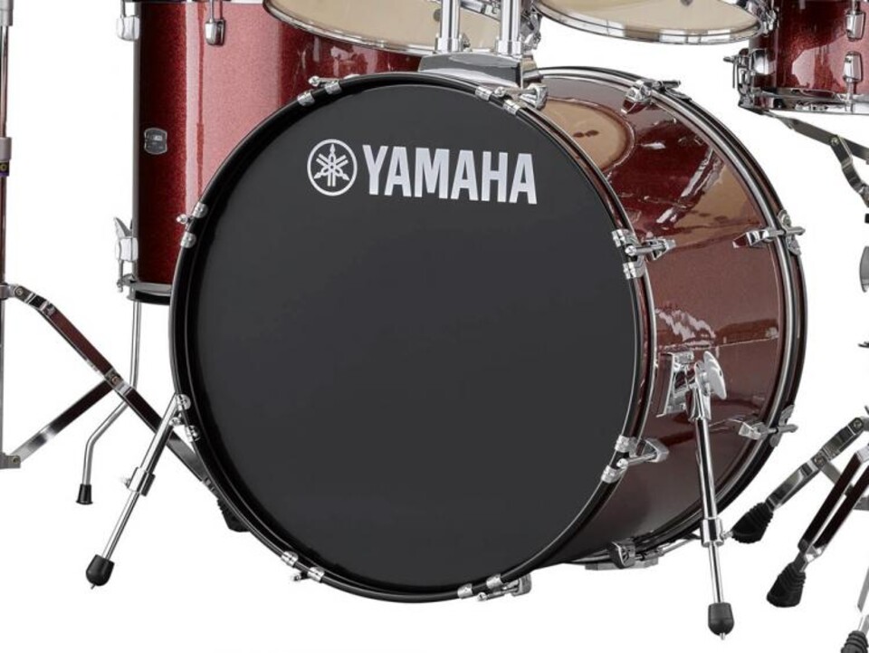 YAMAHA RYDEEN STANDARD 22" BURGUNDY GLITTER CON SET PIATTI PAISTE 101