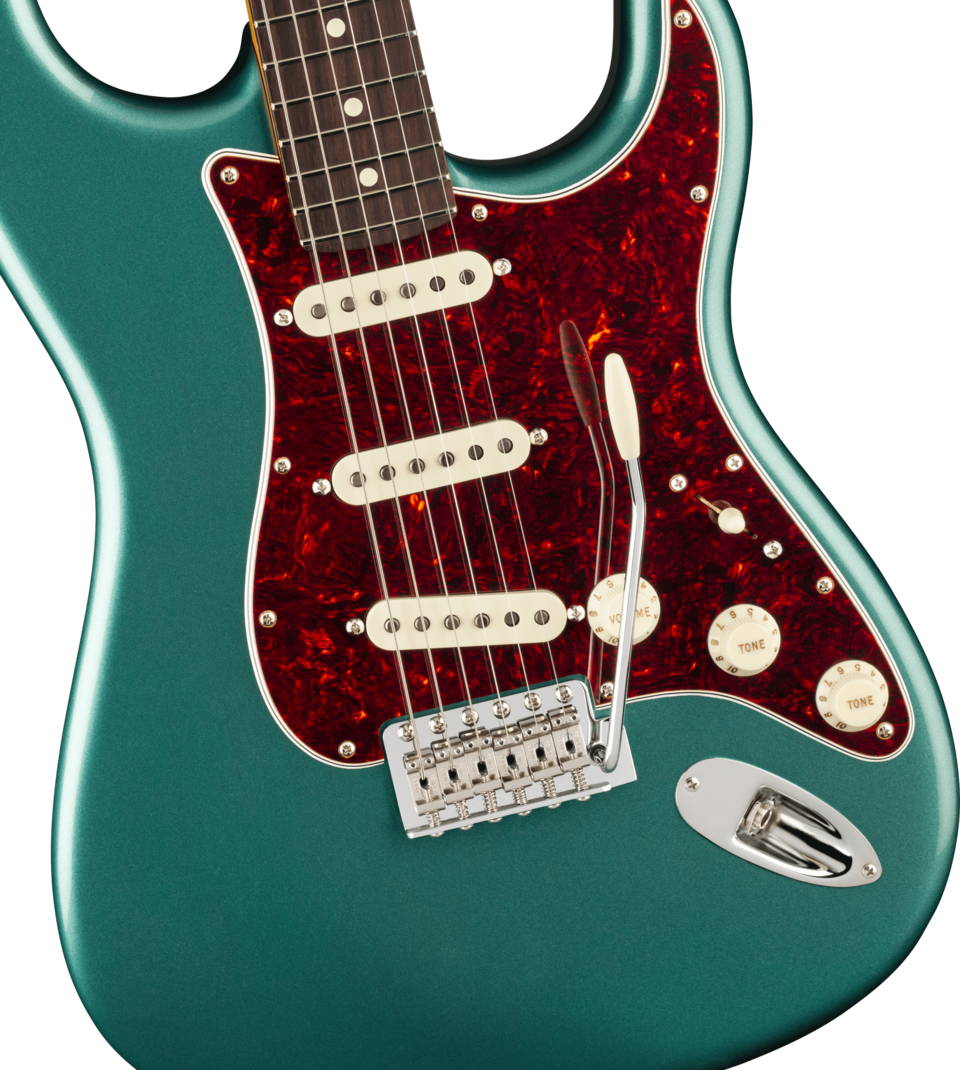 FENDER AMERICAN PROFESSIONAL CLASSIC STRATOCASTER RW FADED SHERWOOD GREEN METALLIC