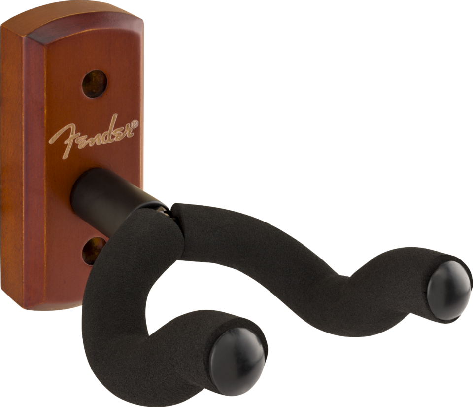 FENDER ESSENTIALS GUITAR WALL HANGER ROSEWOOD