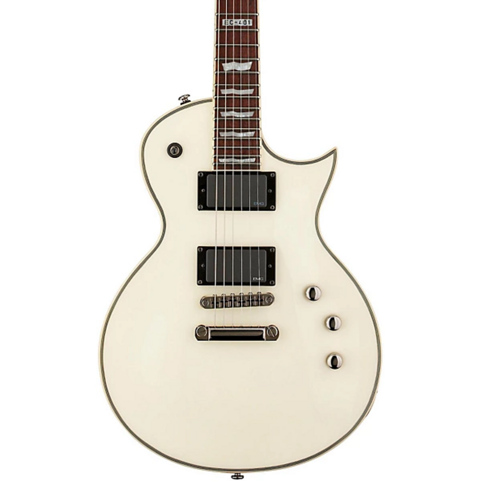 ESP LTD EC401 OLYMPIC WHITE