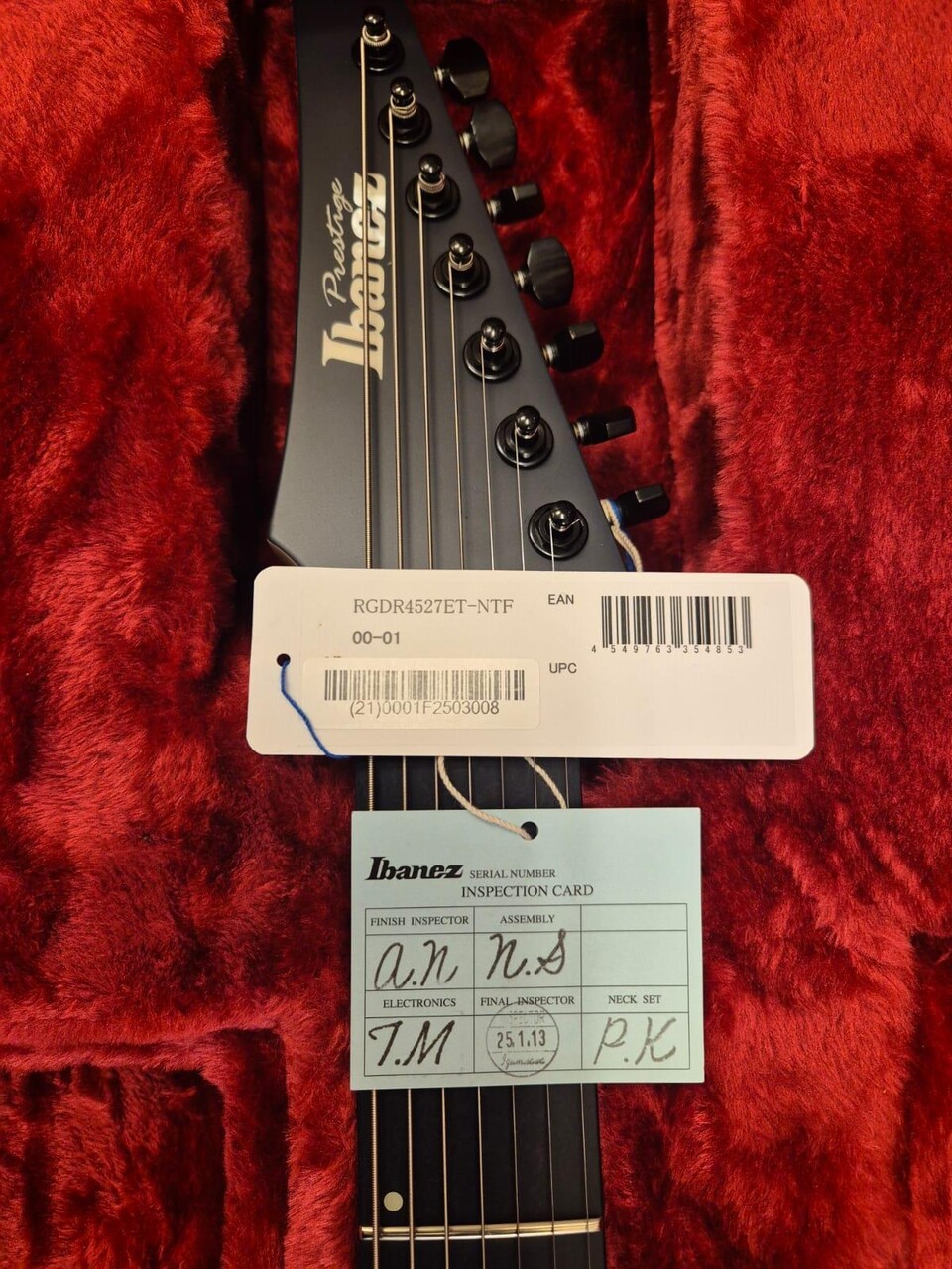 IBANEZ RGDR4527ET NTF NATURAL FLAT