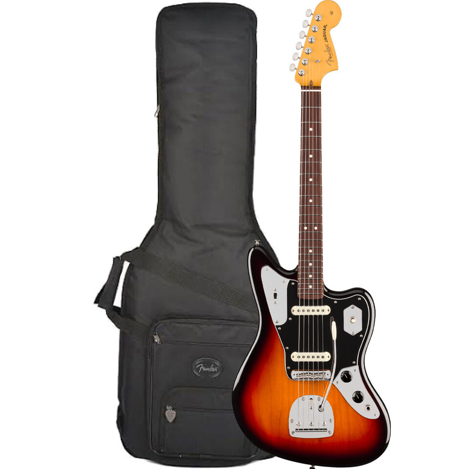FENDER AMERICAN PROFESSIONAL CLASSIC JAGUAR RW 3-COLOR SUNBURST