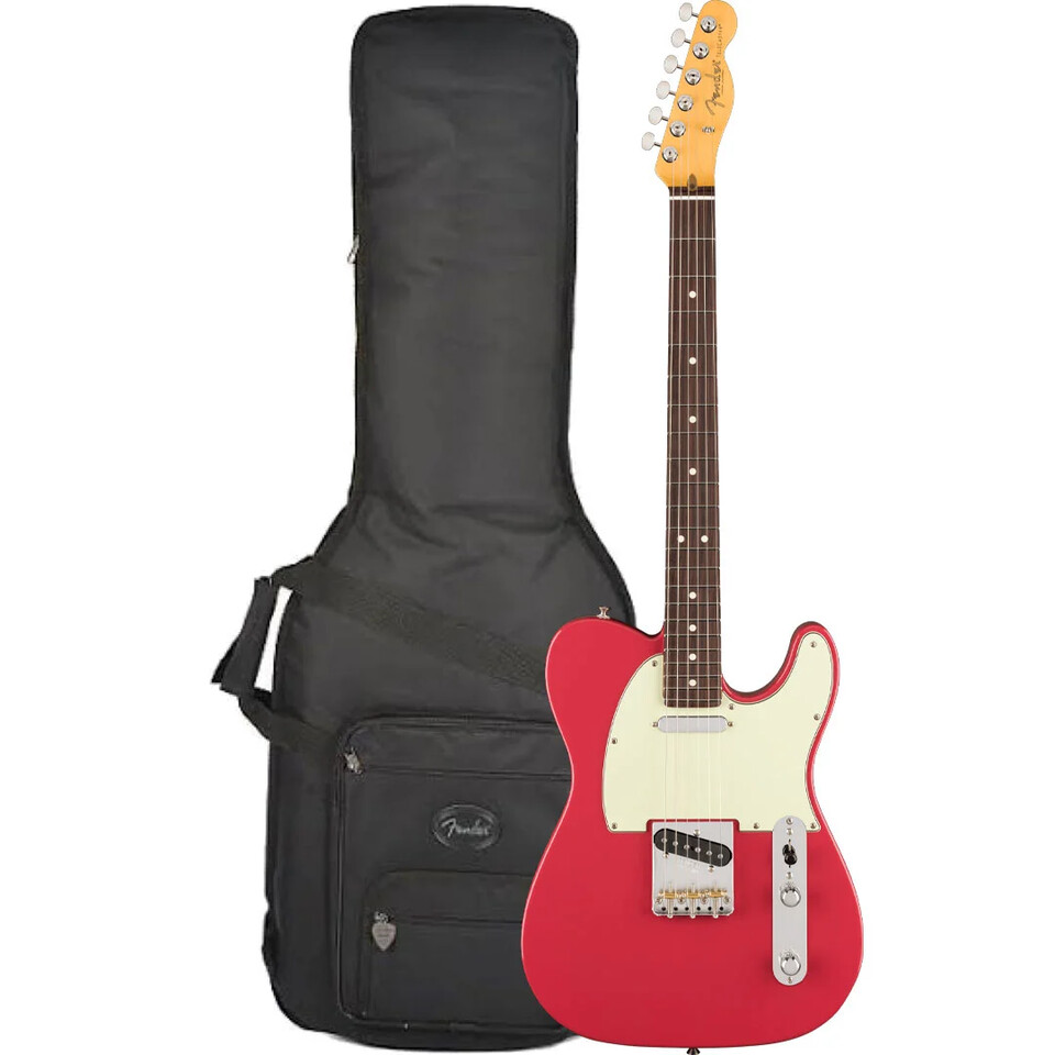 FENDER AMERICAN PROFESSIONAL CLASSIC TELECASTER RW FADED DAKOTA RED