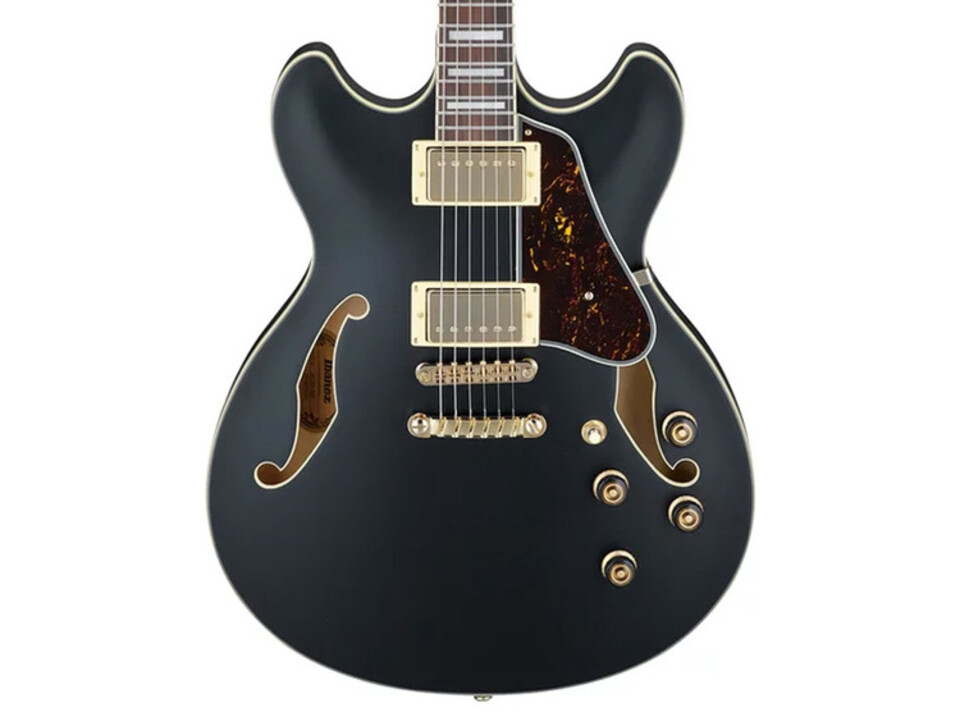 IBANEZ AS73G BKF BLACK FLAT