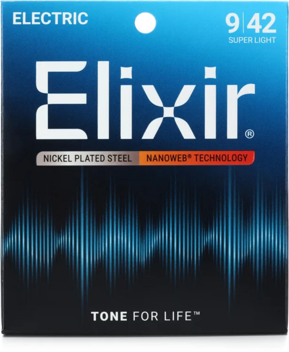 ELIXIR 12002 NANOWEB SUPER LIGHT ELECTRIC