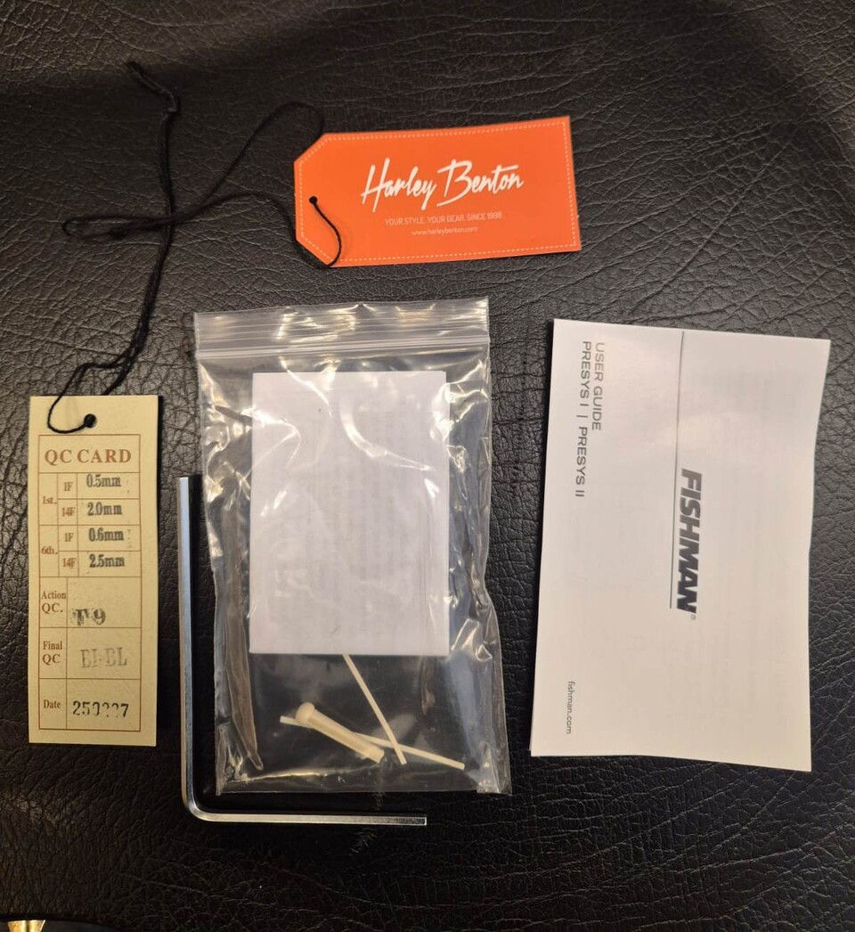 HARLEY BENTON CLD41SE CON CUSTODIA RIGIDA