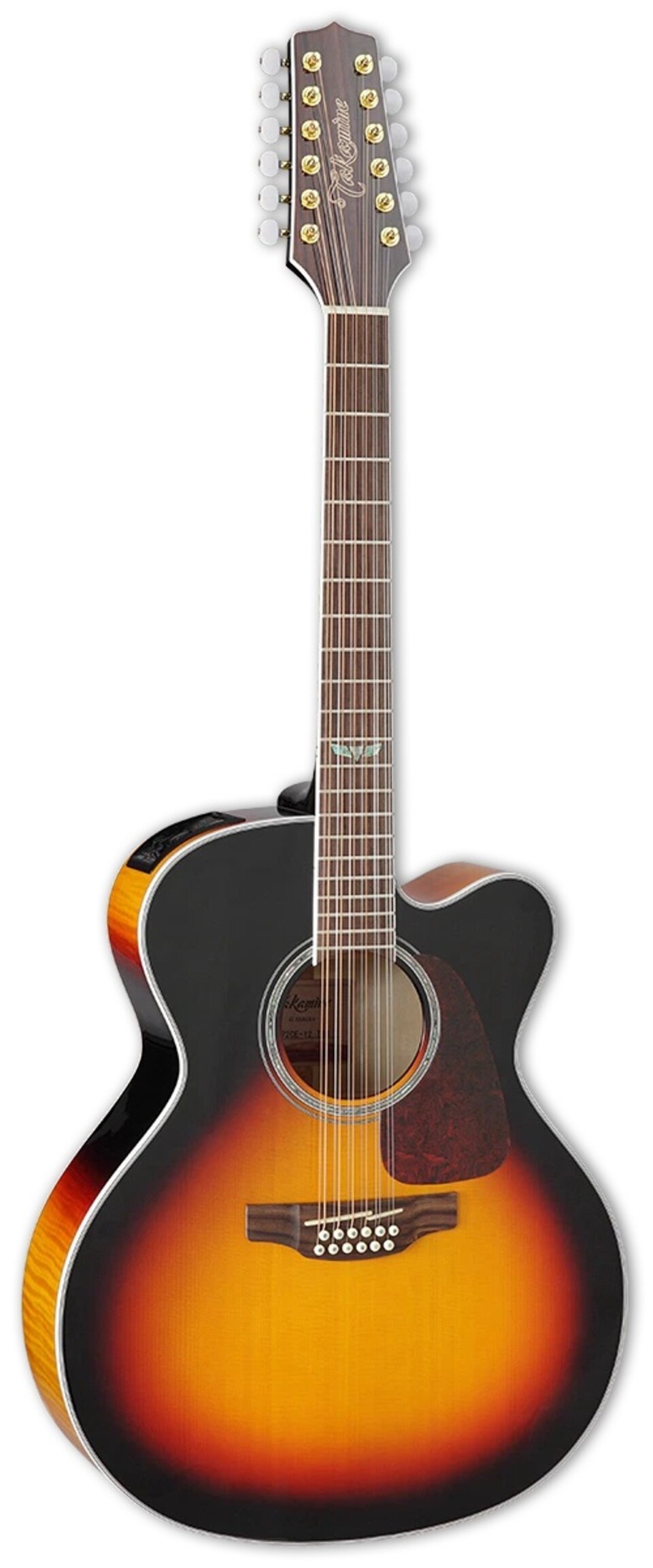 TAKAMINE GJ72CE 12 BROWN SUNBURST