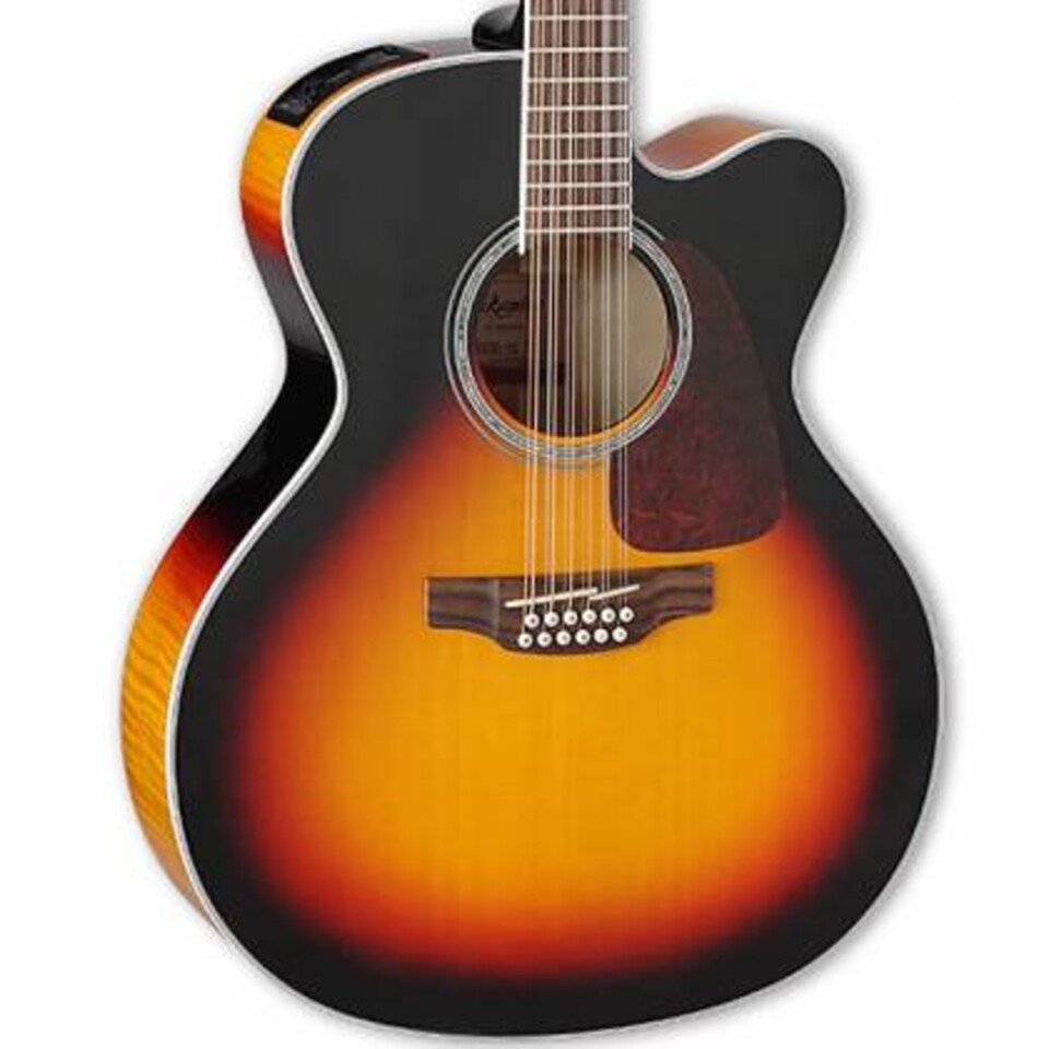 TAKAMINE GJ72CE 12 BROWN SUNBURST