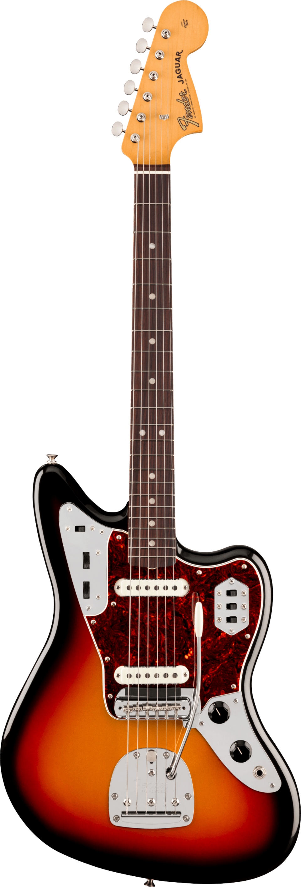 FENDER VINTERA III MID 60s JAGUAR RW 3 COLOR SUNBURST
