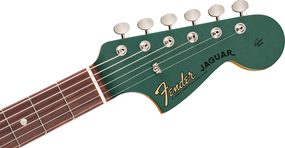 FENDER VINTERA III MID 60s JAGUAR RW SHERWOOD GREEN METALLIC