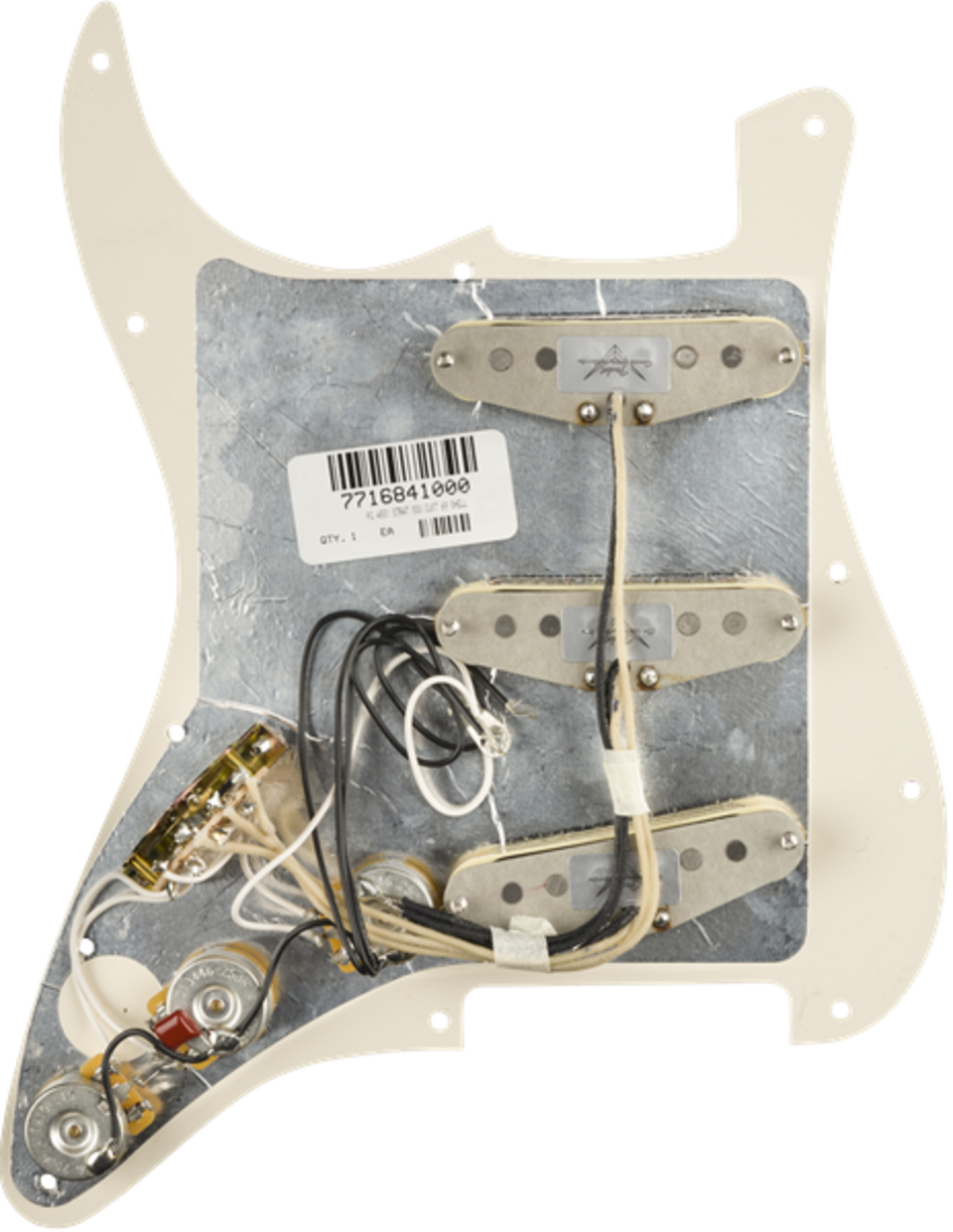 FENDER PRE WIRED STRAT PICKGUARD SSS CUSTOM SHOP '69 TORTOISE SHELL