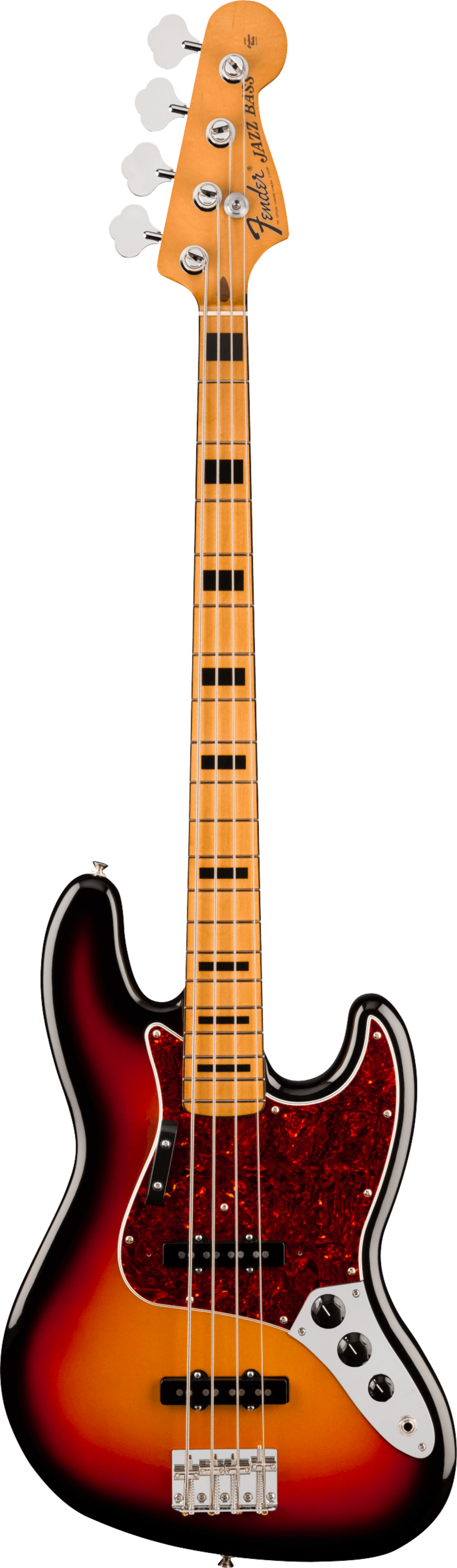 FENDER VINTERA III EARLY '70s JAZZ BASS 3 COLOR SUNBURST