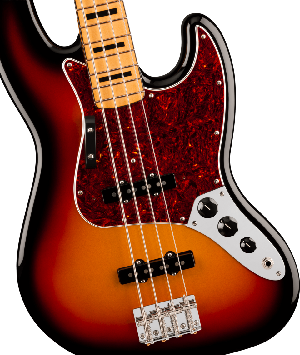 FENDER VINTERA III EARLY '70s JAZZ BASS 3 COLOR SUNBURST