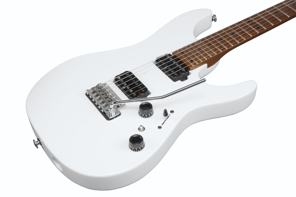 IBANEZ AZ2402 PWF PEARL WHITE FLAT PRESTIGE SERIES MADE IN JAPAN