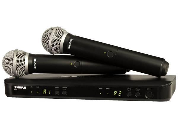 SHURE BLX288E SM58 M17