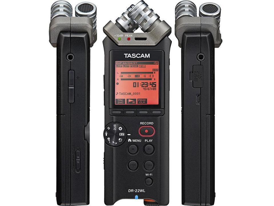 TASCAM DR22WL CON FUNZIONE WI-FI