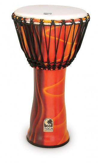 TOCA SFDJ 12F FREESTYLE ROPE TUNED FIESTA DJEMBE