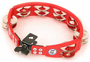 LATIN PERCUSSION LP161 TAMBURELLO MONTABILE ROSSO LP Latin Percussion LATIN PERCUSSION LP161 TAMBURELLO MONTABILE ROSSO