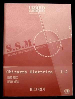 LIZARD CHITARRA ELETTRICA HARD ROCK HEAVY METAL PARTE 1-2 + CD