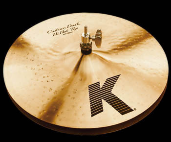 ZILDJIAN K CUSTOM DARK 14" HI-HAT