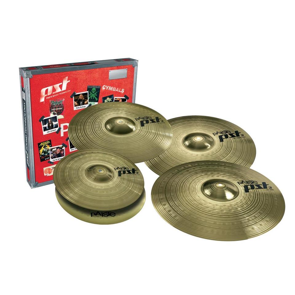 PAISTE PST3 UNIVERSAL SET 4 PIATTI
