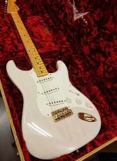 Fender Custom Shop Vintage Custom '57 Stratocaster NOS Closet Classic Aged White Blonde 2022