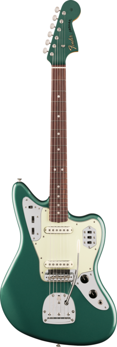 FENDER VINTERA III MID 60s JAGUAR RW SHERWOOD GREEN METALLIC