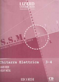 LIZARD CHITARRA ELETTRICA HARD ROCK HEAVY METAL PARTE 3-4 + CD