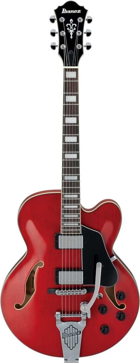 IBANEZ AFS75T TCD TRASPARENT CHERRY RED