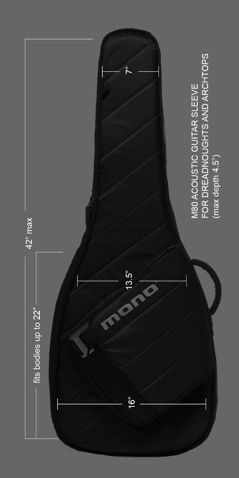 MONO M80 SLEEVE ACOUSTIC DREADNOUGHT ASH