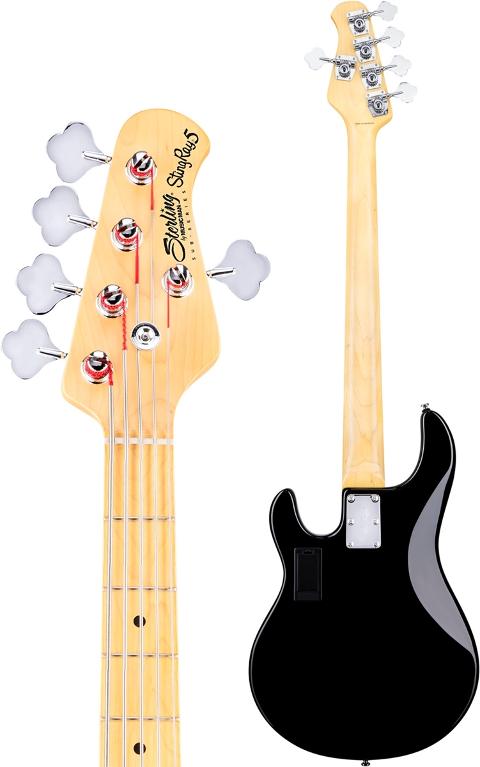 STERLING BY MUSIC MAN RAY5 BLACK