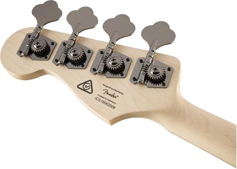 SQUIER CONTEMPORARY ACTIVE JAZZ BASS HH MN FLAT BLACK