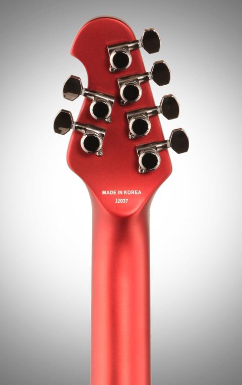 STERLING BY MUSIC MAN PETRUCCI MAJESTY 6 ICE CRIMSON RED