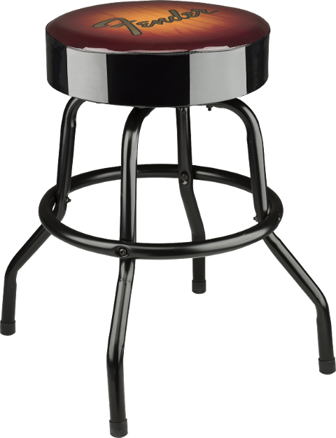 FENDER 3 COLOR SUNBURST BARSTOOL 24"