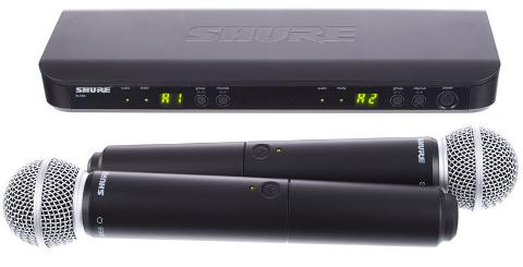 SHURE BLX288E SM58 M17