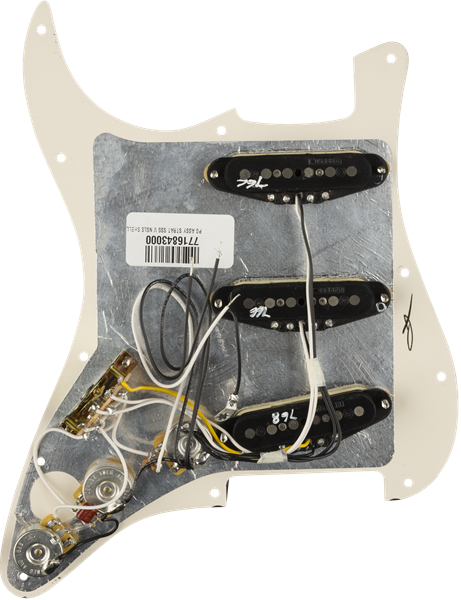 FENDER PRE WIRED STRAT PICKGUARD SSS VINTAGE NOISELESS