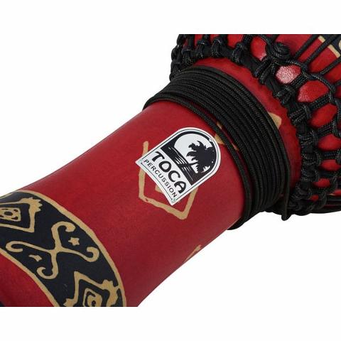 TOCA SFDJ 10RP FREESTYLE ROPE TUNED BALI RED DJEMBE