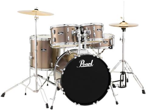 PEARL ROADSHOW RS505 C/C BRONZE METALLIC CON PIATTI E SGABELLO