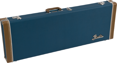 FENDER CLASSIC SERIES WOOD CASE STRAT/TELE LAKE PLACID BLUE