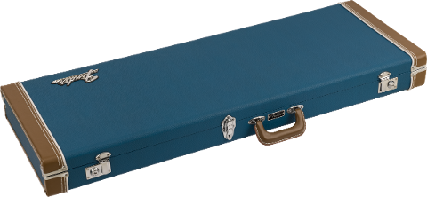 FENDER CLASSIC SERIES WOOD CASE STRAT/TELE LAKE PLACID BLUE