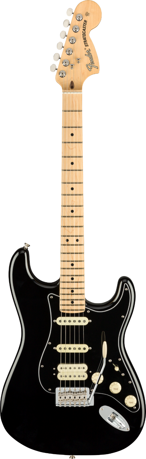 FENDER AMERICAN PERFORMER STRATOCASTER HSS MN BLACK