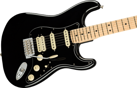 FENDER AMERICAN PERFORMER STRATOCASTER HSS MN BLACK