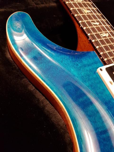 PRS PAUL REED SMITH CUSTOM 24 85/15 AQUAMARINE PATTERN THIN