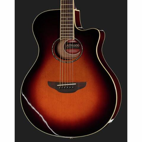 YAMAHA APX600 OLD VIOLIN SUNBURST