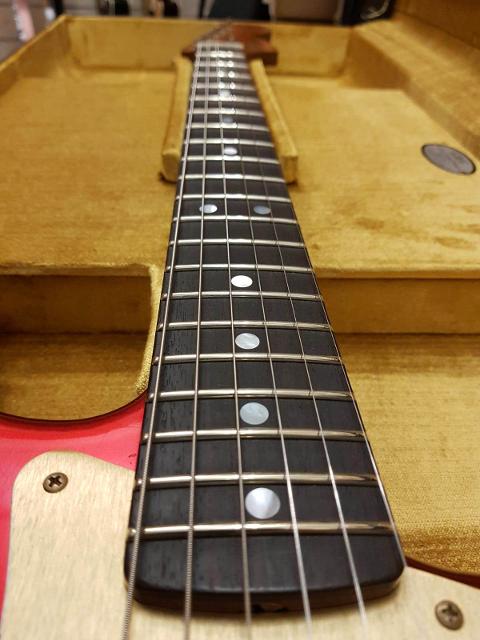 FENDER CUSTOM SHOP LTD STRATOCASTER "BIG HEAD" RELIC RW AGED CANDY APPLE