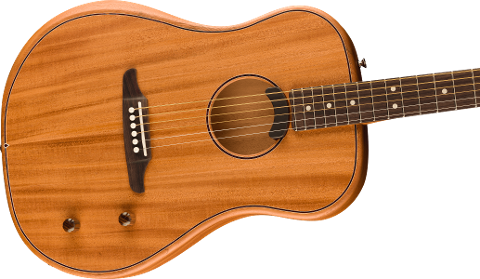 FENDER HIGHWAY SERIES DREADNOUGHT RW ALL-MAHOGANY
