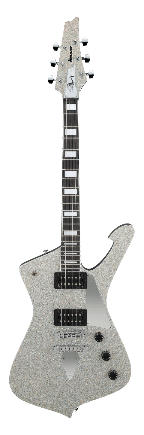 IBANEZ PS60 PAUL STANLEY SIGNATURE SILVER SPARKLE